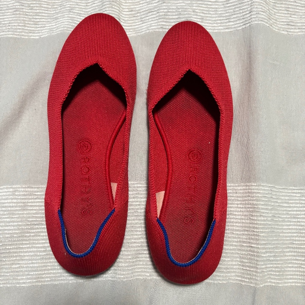 Rothy’s Women’s The Flat in Ruby